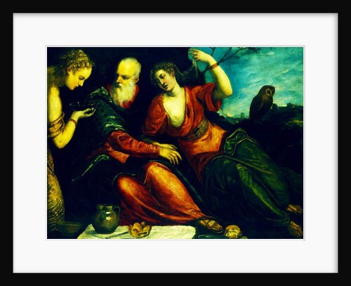 Lot and his Daughters, 16th century by Jacopo Robusti Tintoretto