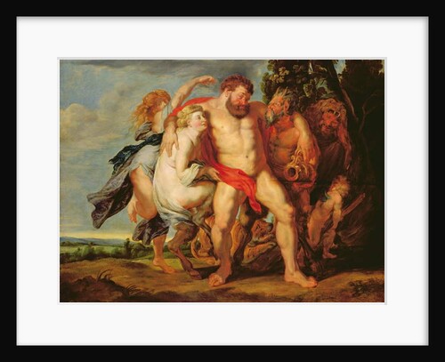 Drunken Hercules by Peter Paul Rubens