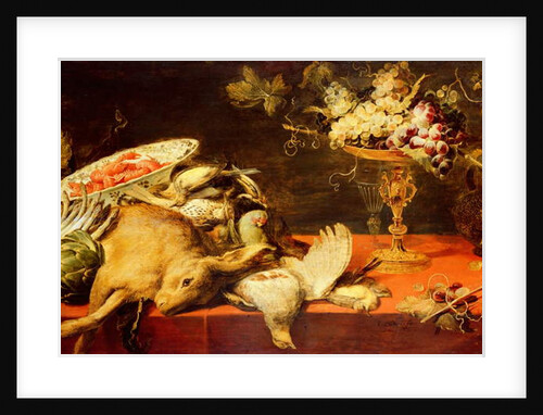 Still life with Animals and Fruit by Frans Snyders or Snijders