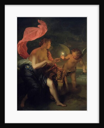 Venus Giving a Burning Arrow to Cupid by Godfried Schalcken