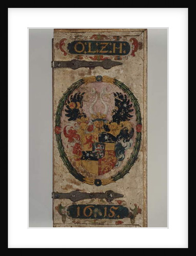 Lid of Crossbow bolts box belonging to Prince Otto von Hesse, 1615 by German School