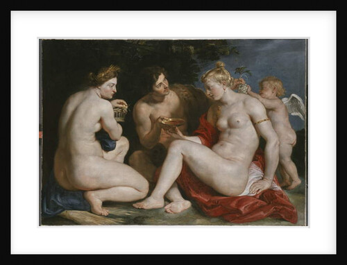 Venus, Amor, Bacchus and Ceres, c.1612-13 by Peter Paul Rubens