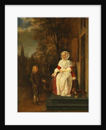 The Alms, c.1660 by Gabriel Metsu