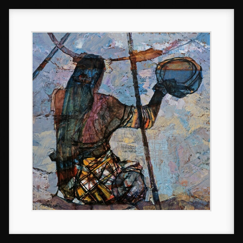 A Fishing Woman by Anna Kostenko