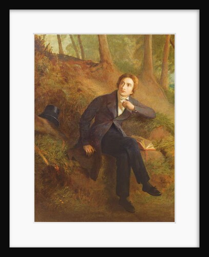 Detail of Keats Listening to the Nightingale on Hampstead Heath, 1845 by Joseph Severn