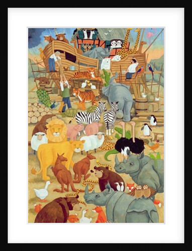 Building Noah's ark by Linda Benton