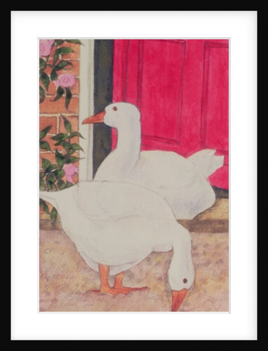 Ducks by the Open Door by Linda Benton