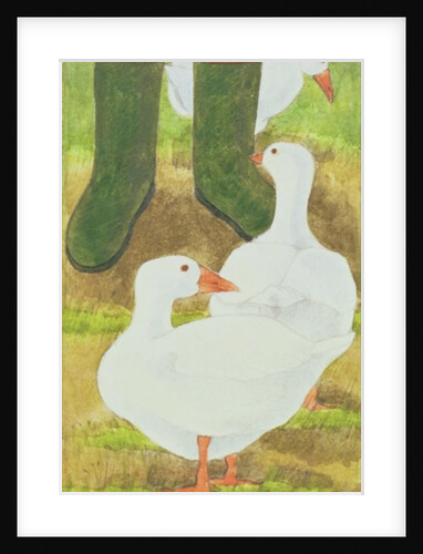 Ducks and Green Wellies by Linda Benton