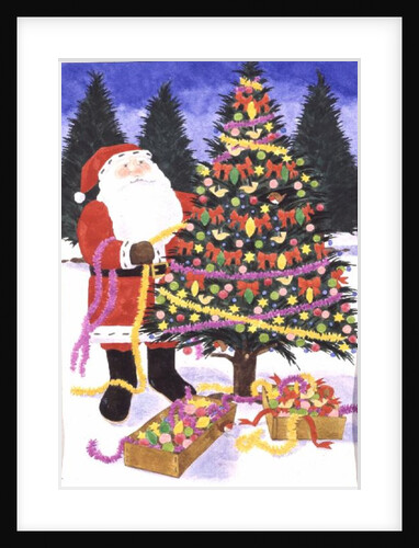 Santa's Trees by Linda Benton