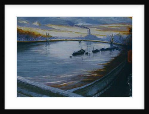 Albert Bridge, Chelsea, 2000 River Thames by Lee Campbell