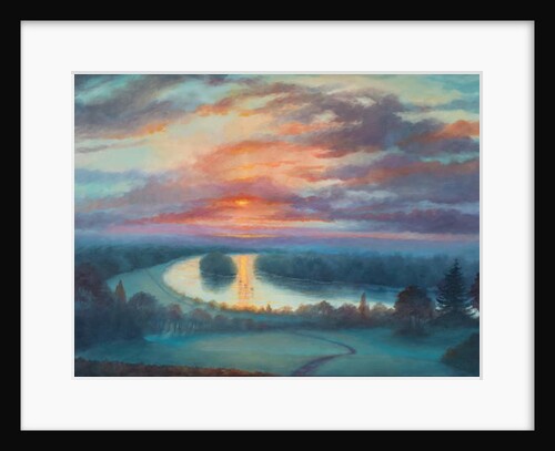 September View - Richmond, 2017, landscape by Lee Campbell