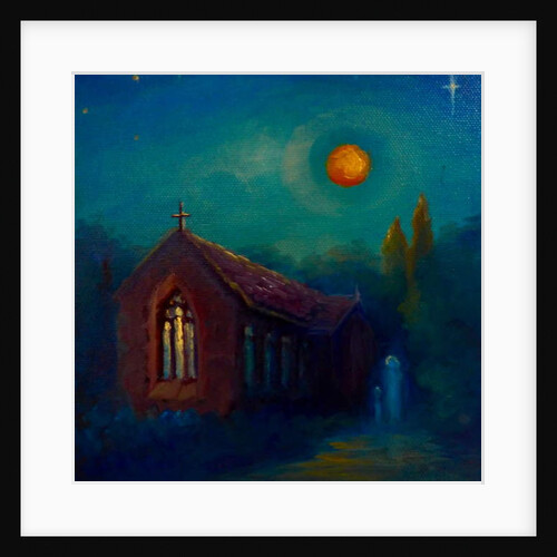 Night Moves II, 2019Architecture, church by Lee Campbell