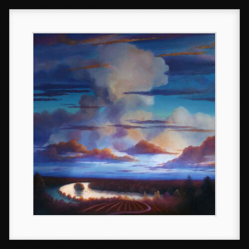 Big Sky 2012 Clouds above landscape by Lee Campbell