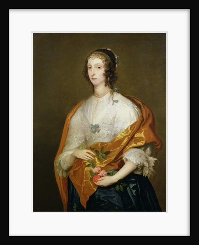 Queen Henrietta Maria by Anthony van Dyck