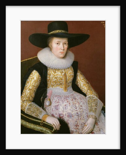 Unknown Lady, 1623 by Robert Peake