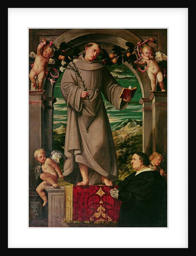 St. Anthony of Padua by Girolamo Romanino