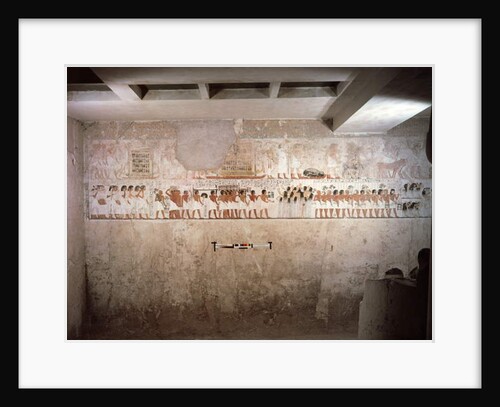 Interior of the Tomb of Ramose, New Kingdom, c.1360 BC by Egyptian 18th Dynasty