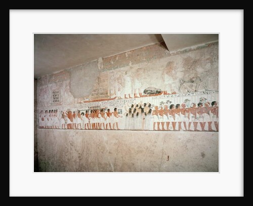 Interior of the Tomb of Ramose, New Kingdom, c.1360 BC by Egyptian 18th Dynasty