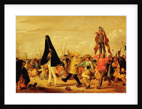 The Carnival by Adriaen Pietersz. van de Venne
