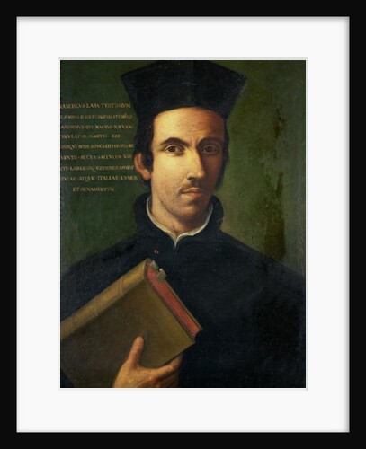 Portrait of Francesco Lana by School Italian