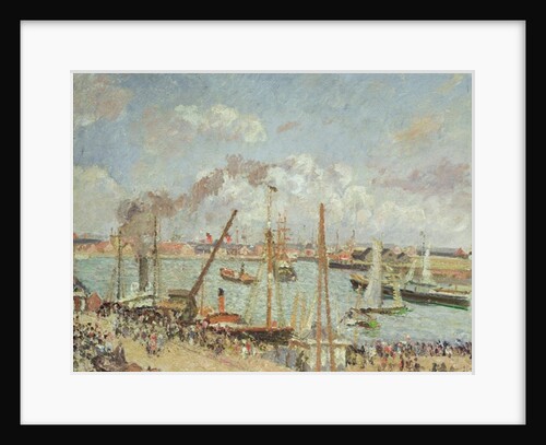 The Port of Le Havre, Afternoon, Sun, 1903 by Camille Pissarro