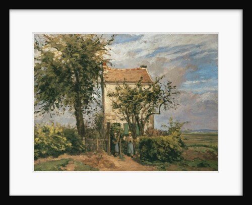 The Road to Rueil by Camille Pissarro