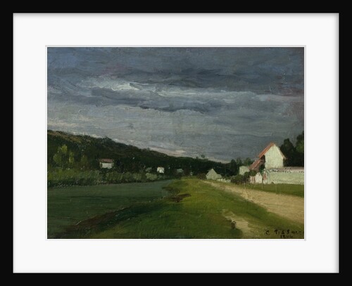 Landscape with Stormy Sky, 1864 by Camille Pissarro