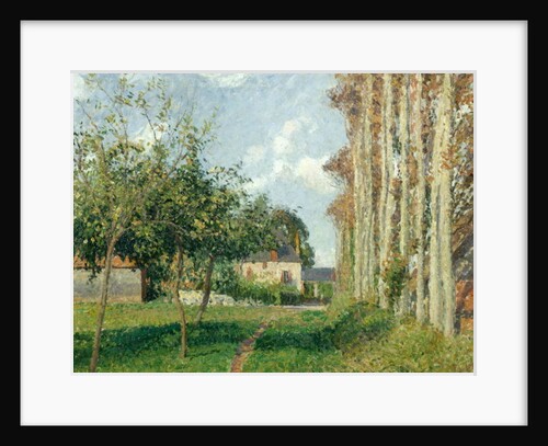 Varengeville, the Manor Inn, Afternoon, 1889 by Camille Pissarro