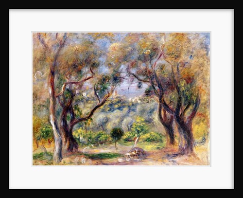 Landscape at Cagnes by Pierre Auguste Renoir