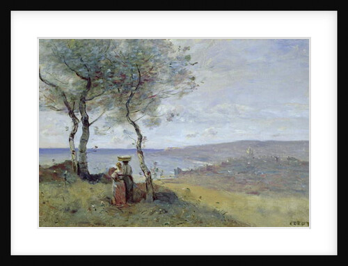 Souvenir of St. Jean de Luz, 1872 by Jean Baptiste Camille Corot