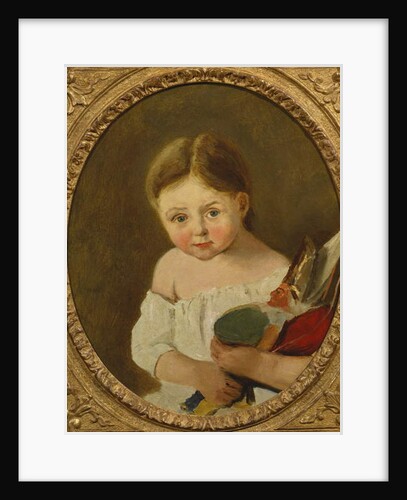 The Youngest Daughter of M. Edouard Delalain, c.1845-50 by Jean Baptiste Camille Corot