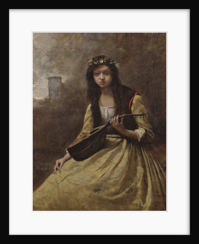 La Zingara, c.1865 by Jean Baptiste Camille Corot