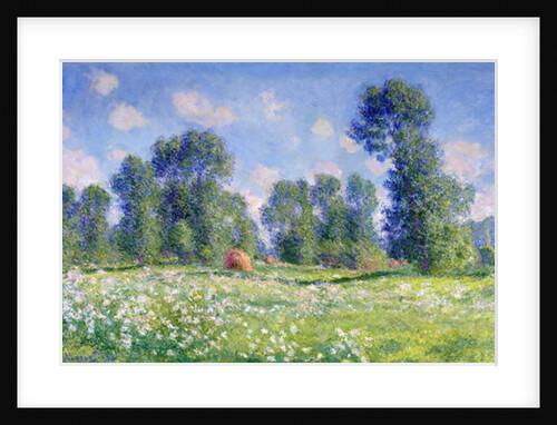 Effet du printemps, Giverny, 1890 by Claude Monet