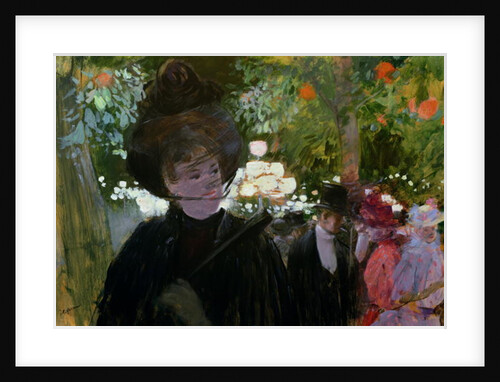 The Garden in Paris, c.1882 by Jean Louis Forain