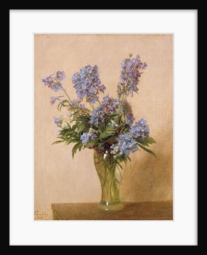 Vase of Columbines, 1887 by Ignace Henri Jean Fantin-Latour