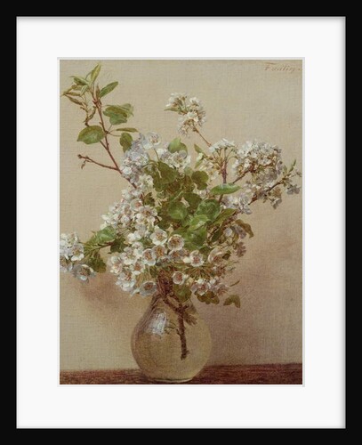 Pear Blossom, 1882 by Ignace Henri Jean Fantin-Latour