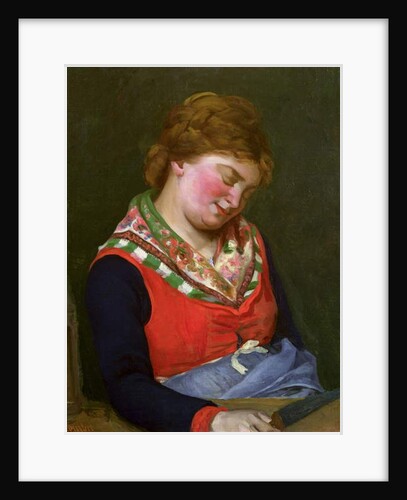 Peasant Woman Sleeping, 1853 by Gustave Courbet