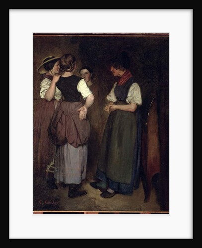 The Stories of Grandmother Salvan, 1847 by Gustave Courbet