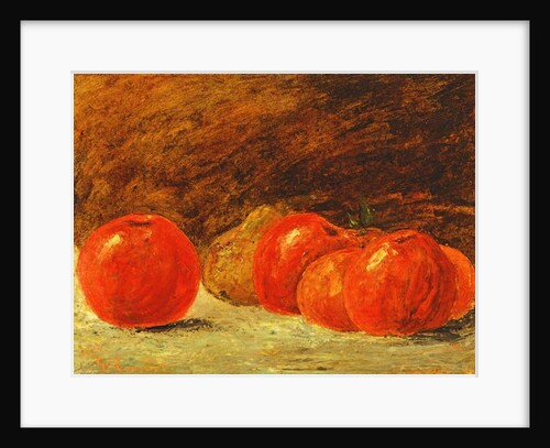 Still Life with Apples by Gustave Courbet