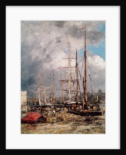 Fecamp, Herring Fishers, 1892-94 by Eugene Louis Boudin