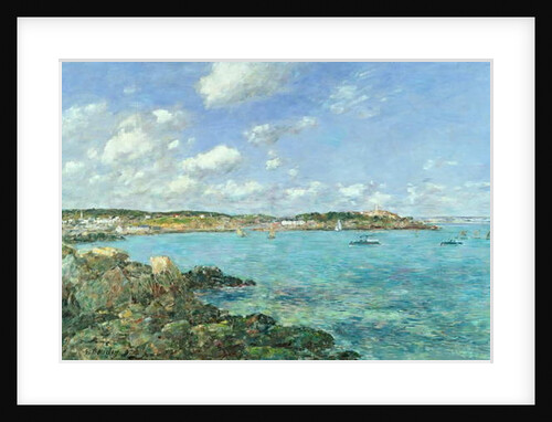 The Bay of Douarnenez, 1897 by Eugene Louis Boudin