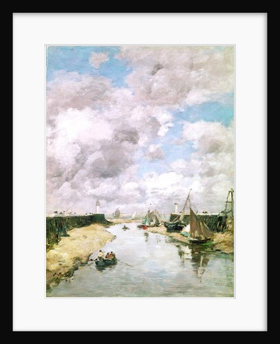 Trouville, 1884 by Eugene Louis Boudin