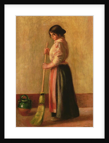 The Sweeper, 1889 by Pierre Auguste Renoir