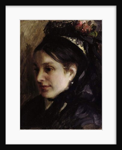 Portrait of Rapha Maitre, 1870 by Pierre Auguste Renoir