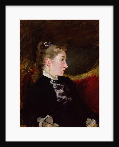 Profile of a Young Girl - Mlle. Ellen Andree, c.1860 by Edouard Manet