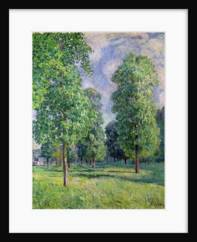 Landscape at Sevres, 1878 by Alfred Sisley