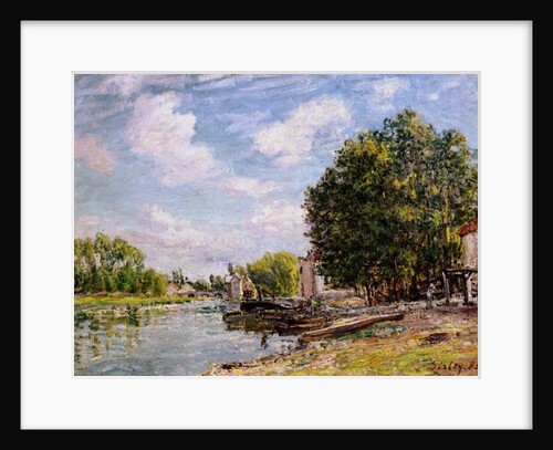 Moret-sur-Loing, 1885 by Alfred Sisley