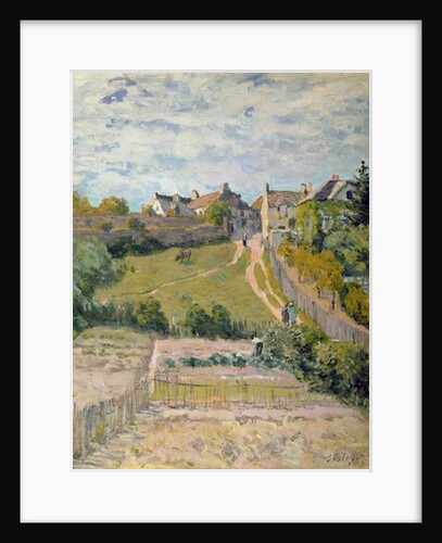 The Climbing Path, 1875 by Alfred Sisley