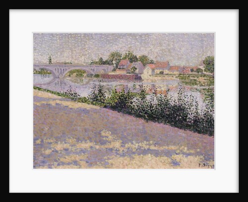 Les Andelys, Port Morin, 1886 by Paul Signac