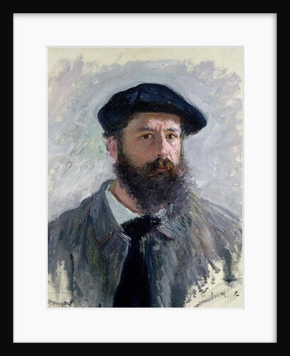 Self Portrait with a Beret, 1886 by Claude Monet